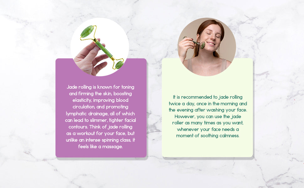 LUMENA Jade Roller