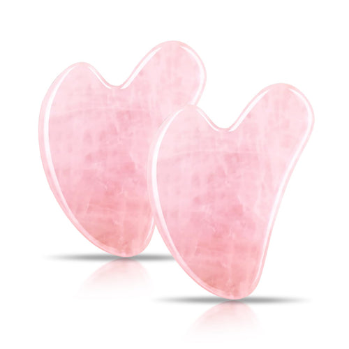 LUMENA Rose Quartz Gua Sha